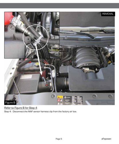 aFe Magnum FORCE Stage-2 Cold Air Intake GM Silverado/Sierra 1500 V8 5.3/6.2L (14-17) (51-32332)