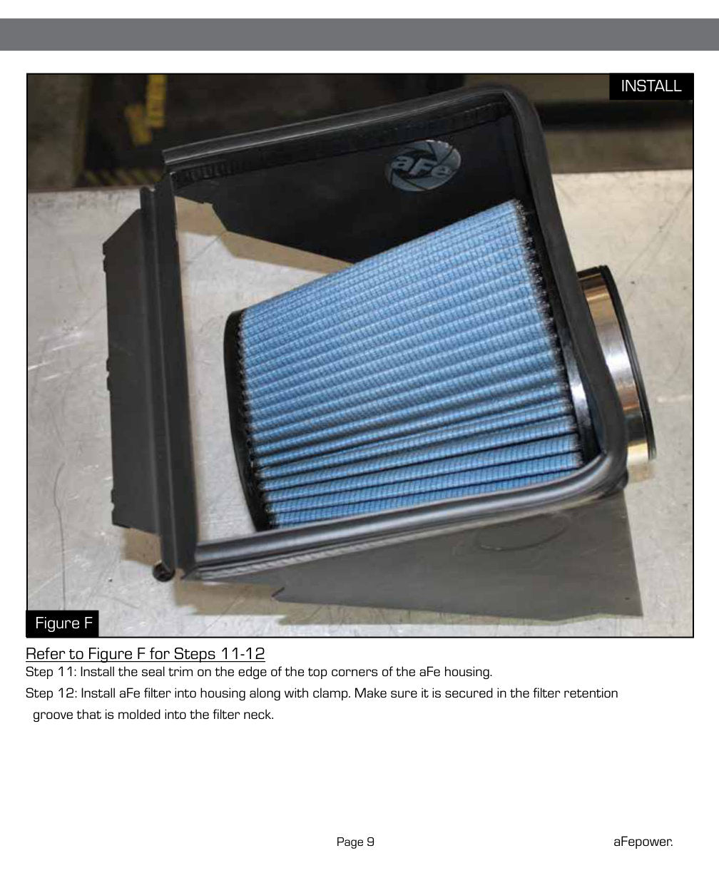 aFe Magnum FORCE Stage-2 Cold Air Intake GM Silverado/Sierra 1500 V8 5.3/6.2L (14-17) (51-32332)