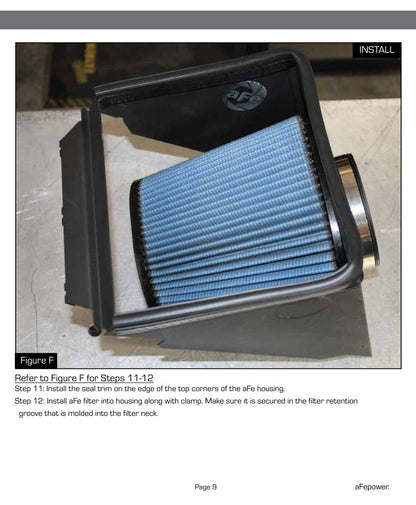 aFe Magnum FORCE Stage-2 Cold Air Intake GM Silverado/Sierra 1500 V8 5.3/6.2L (14-17) (51-32332)