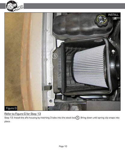 aFe Magnum FORCE Stage-2 Cold Air Intake GM Silverado/Sierra 1500 V8 5.3/6.2L (14-17) (51-32332)