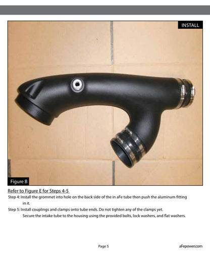 aFe Stage-2 V6 2.7/3.5L Cold Air Intake w/ Pro DRY S | Ford F-150 (51-32642-1B)