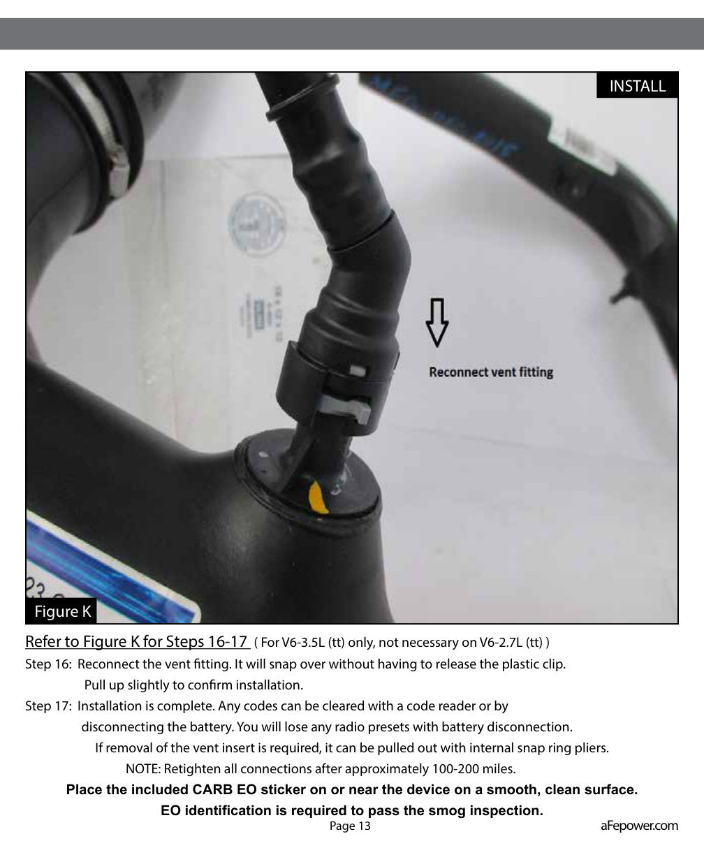 aFe Stage-2 V6 2.7/3.5L Cold Air Intake w/ Pro DRY S | Ford F-150 (51-32642-1B)