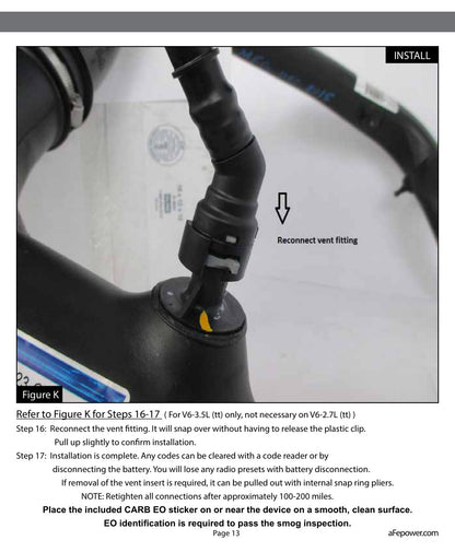 aFe Stage-2 V6 2.7/3.5L Cold Air Intake w/ Pro DRY S | Ford F-150 (51-32642-1B)