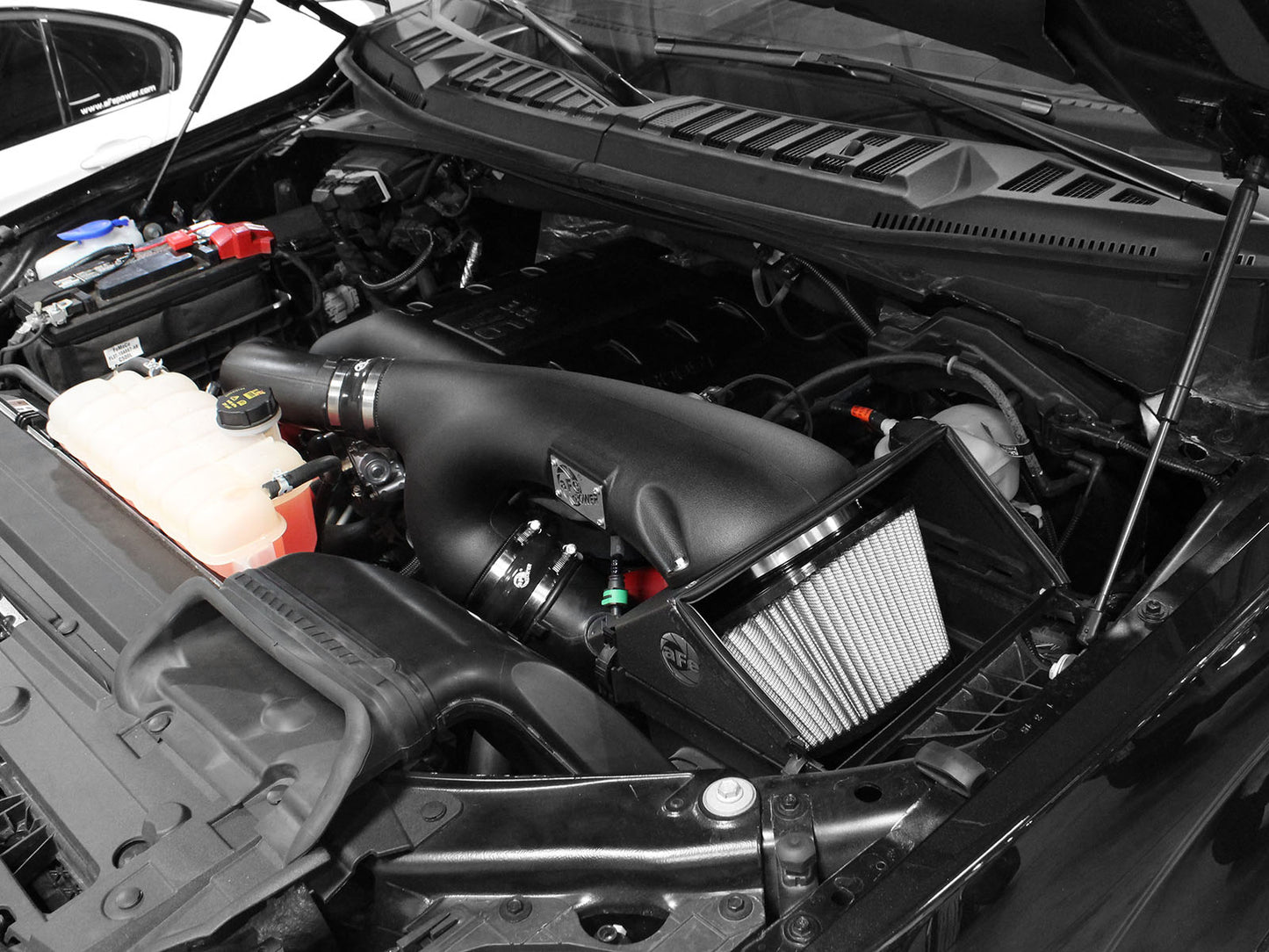 aFe Stage-2 V6 2.7/3.5L Cold Air Intake w/ Pro DRY S | Ford F-150 (51-32642-1B)