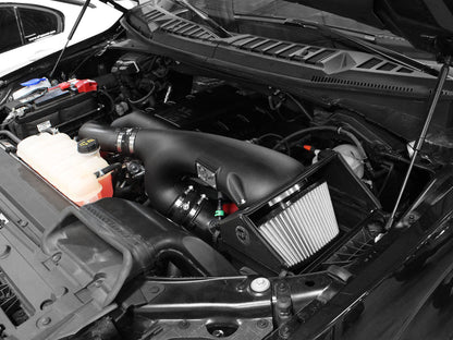 aFe Stage-2 V6 2.7/3.5L Cold Air Intake w/ Pro DRY S | Ford F-150 (51-32642-1B)