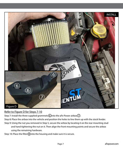 aFe Momentum ST Cold Air Intake Jeep XJ 4.0L (91-01) | I6 (51-46209) (SPF5146209)