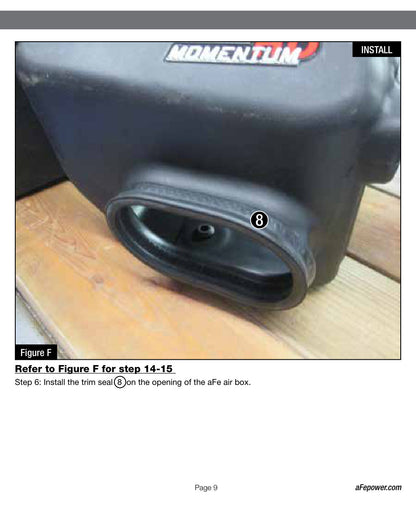 aFe Momentum HD Cold Air Intake System w/ Pro DRY S Filter | Dodge 94-02 L6-5.9L (51-72001)