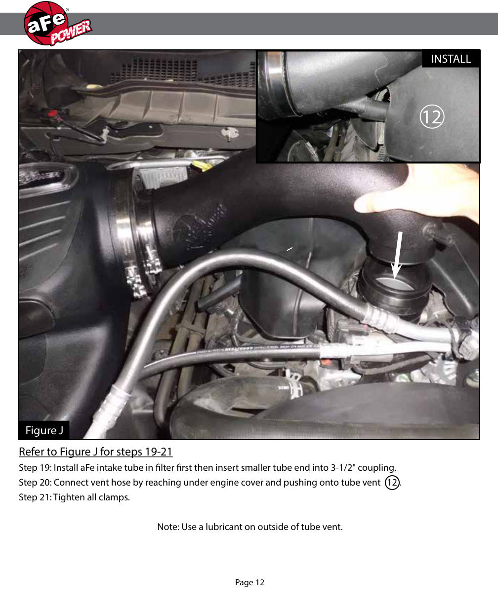 aFe Momentum GT CAI w/ Pro DRY S Filter Dodge Ram 09-24 (51-72102)