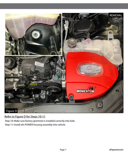 aFe Momentum GT Dry S Stage-2 Intake System | Dodge Challenger/Charger V6-3.6L (11-15) (51-72201-R)