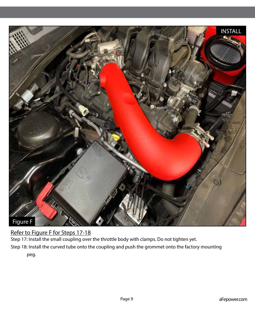 aFe Momentum GT Dry S Stage-2 Intake System | Dodge Challenger/Charger V6-3.6L (11-15) (51-72201-R)