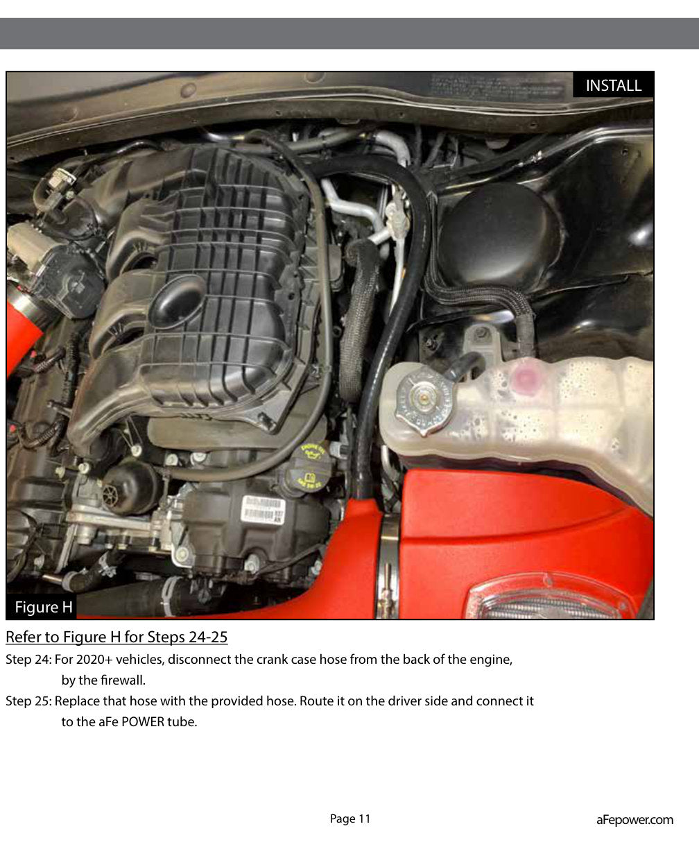 aFe Momentum GT Dry S Stage-2 Intake System | Dodge Challenger/Charger V6-3.6L (11-15) (51-72201-R)