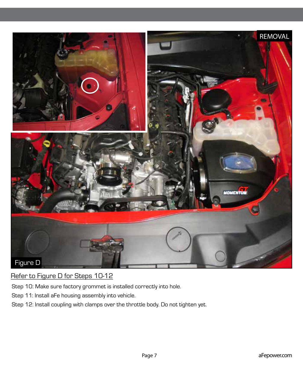 aFe Momentum GT Pro Dry S Stage-2 Intake | Dodge Challenger/Charger R/T 5.7L HEMI (11-15) (51-72202-R)