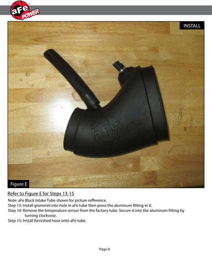 aFe Momentum GT Cold Air Intake Red w/ Pro D&S | Dodge Challenger/Charger SRT (11-17) (51-72203-R)