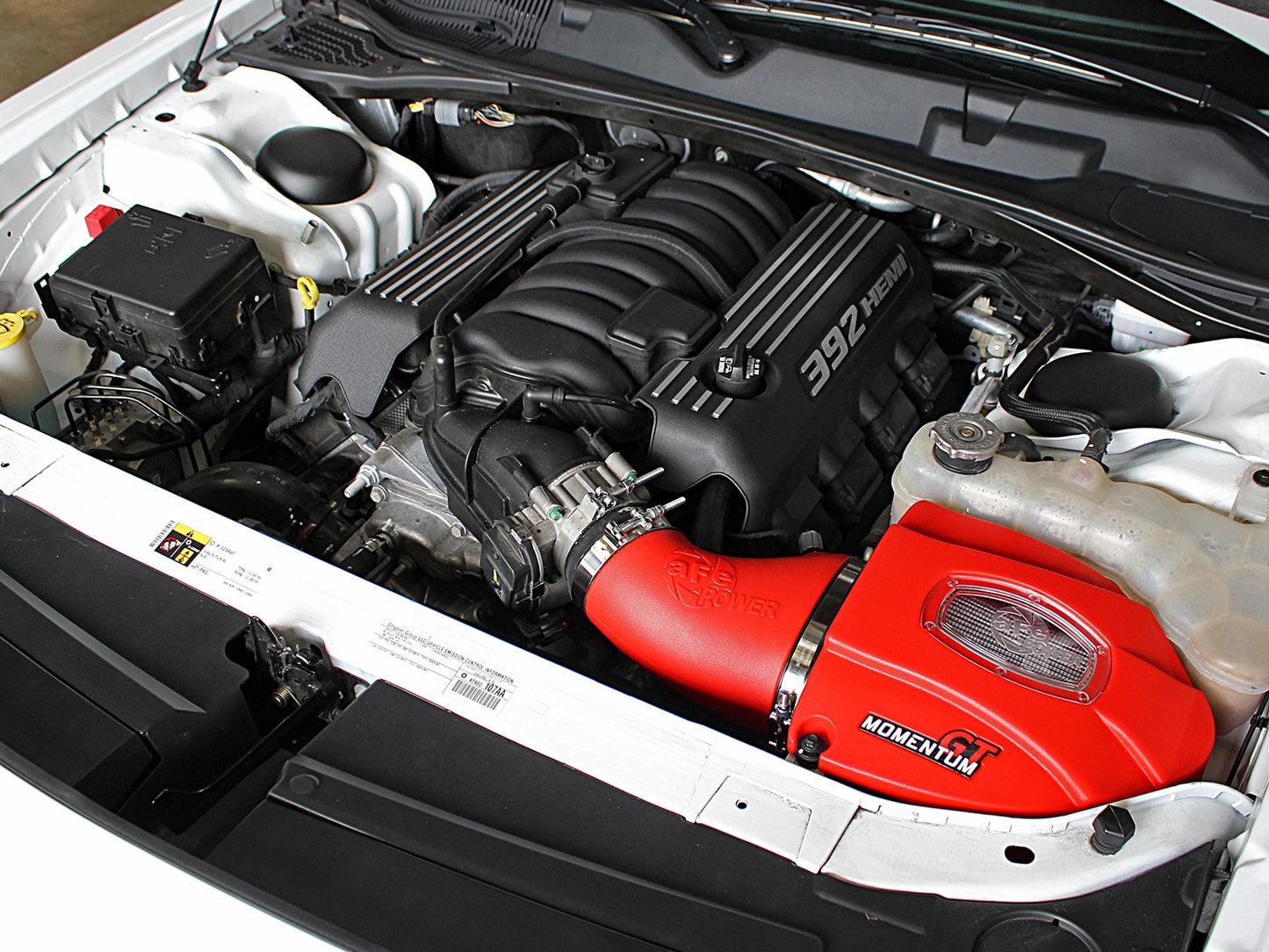 aFe Momentum GT Cold Air Intake Red w/ Pro D&S | Dodge Challenger/Charger SRT (11-17) (51-72203-R)