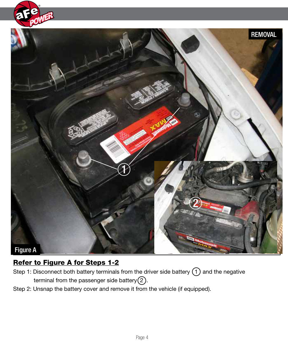 aFe Momentum HD Cold Air Intake | Ford Diesel V8-7.3L (99-03) (51-73002) (SPF73002-12K)