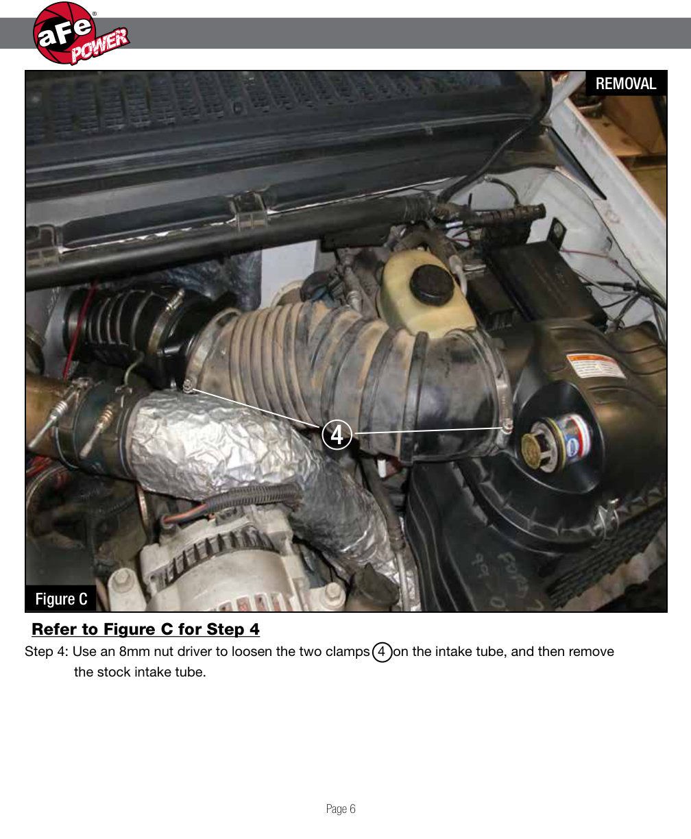 aFe Momentum HD Cold Air Intake | Ford Diesel V8-7.3L (99-03) (51-73002) (SPF73002-12K)