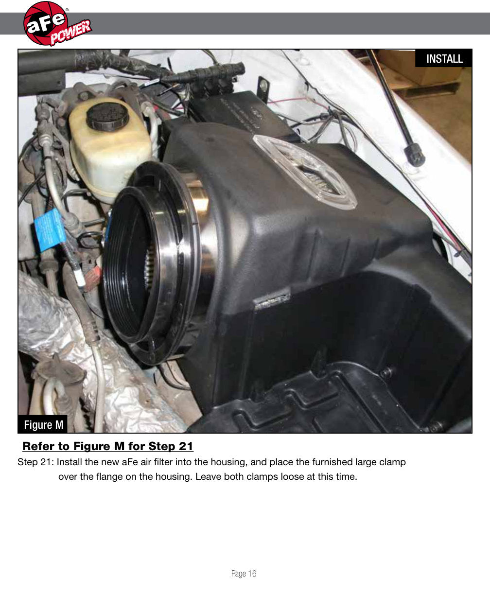 aFe Momentum HD Cold Air Intake | Ford Diesel V8-7.3L (99-03) (51-73002) (SPF73002-12K)