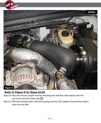 aFe Momentum HD Cold Air Intake | Ford Diesel V8-7.3L (99-03) (51-73002) (SPF73002-12K)