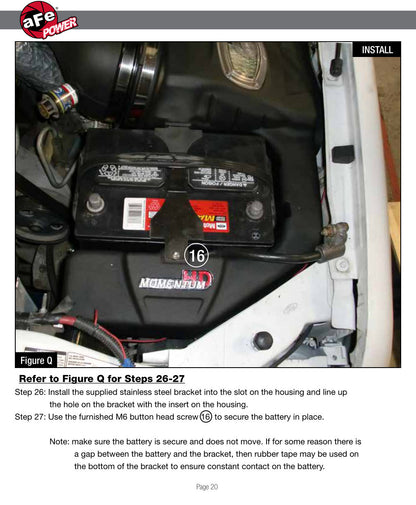 aFe Momentum HD Cold Air Intake | Ford Diesel V8-7.3L (99-03) (51-73002) (SPF73002-12K)
