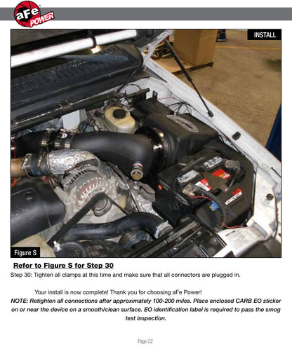 aFe Momentum HD Cold Air Intake | Ford Diesel V8-7.3L (99-03) (51-73002) (SPF73002-12K)