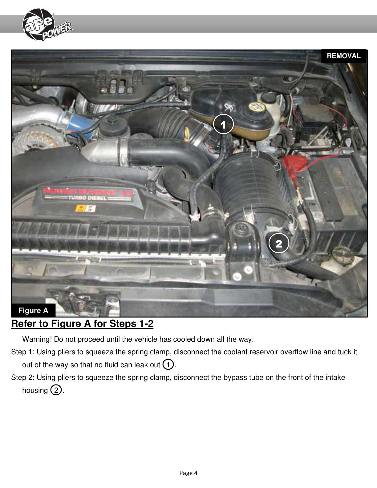 aFe Momentum HD Cold Air Intake | Ford V8-6.0L (03-07) (51-73003)