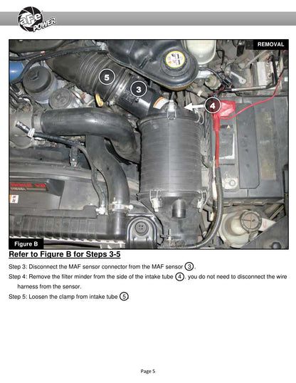 aFe Momentum HD Cold Air Intake | Ford V8-6.0L (03-07) (51-73003)