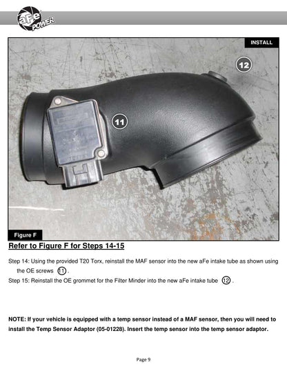 aFe Momentum HD Cold Air Intake | Ford V8-6.0L (03-07) (51-73003)