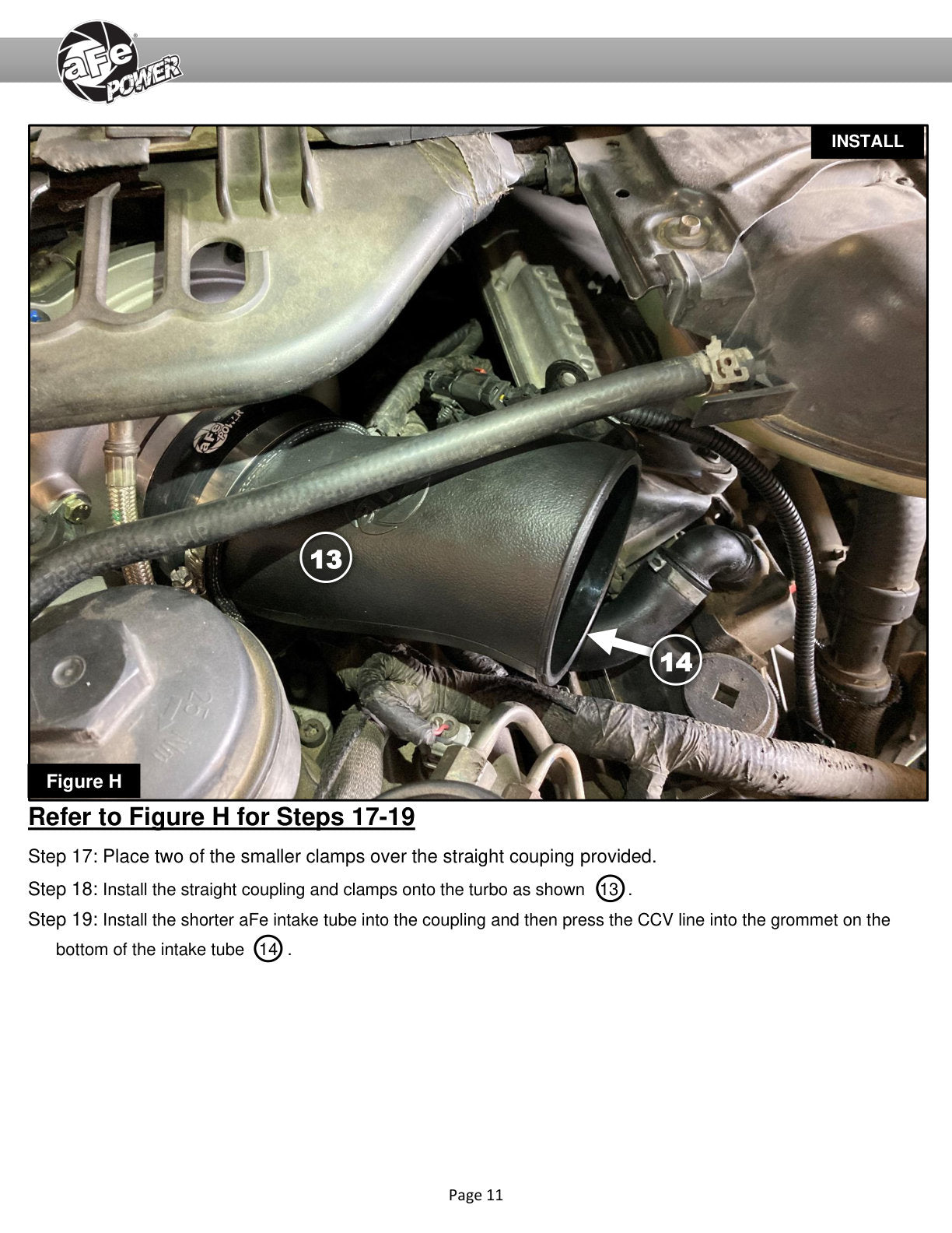 aFe Momentum HD Cold Air Intake | Ford V8-6.0L (03-07) (51-73003)