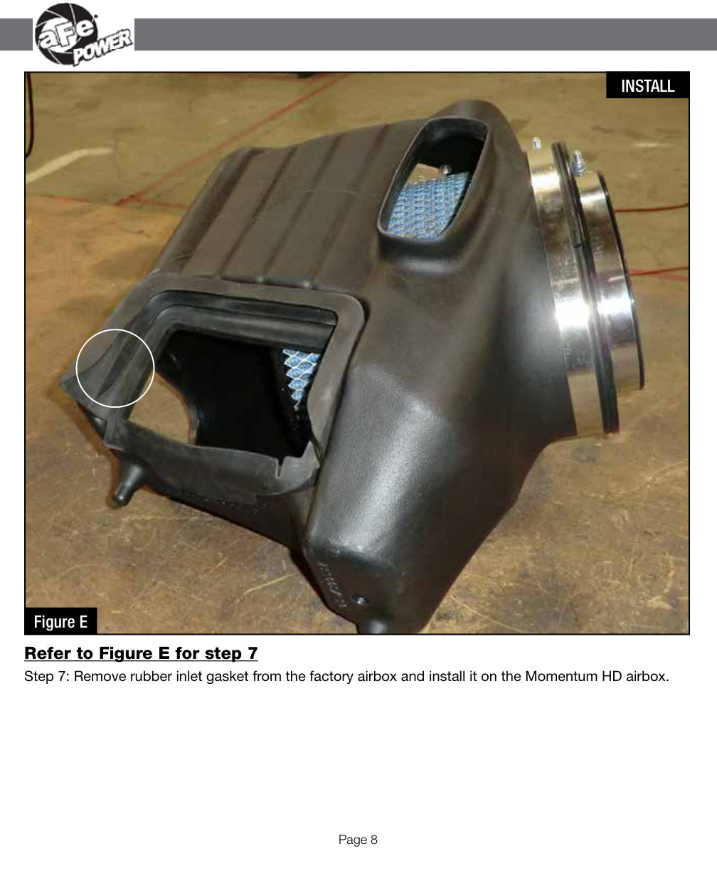 aFe Momentum HD Cold Air Intake | Ford Diesel V8-6.7L (11-15) (51-73005-1) (SPF73005-1)