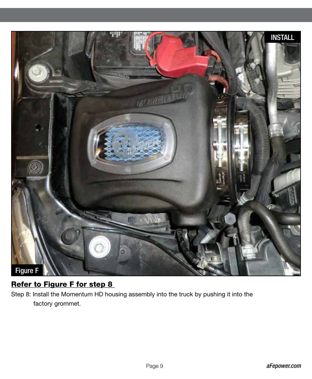 aFe Momentum HD Cold Air Intake | Ford Diesel V8-6.7L (11-15) (51-73005-1) (SPF73005-1)
