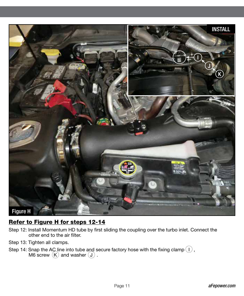 aFe Momentum HD Cold Air Intake | Ford Diesel V8-6.7L (11-15) (51-73005-1) (SPF73005-1)
