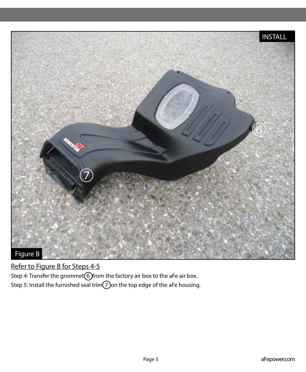 aFe Momentum GT Pro DRY S Intake System | Ford F-150 EcoBoost V6 2.7L/3.5L (16) (51-73112-1)