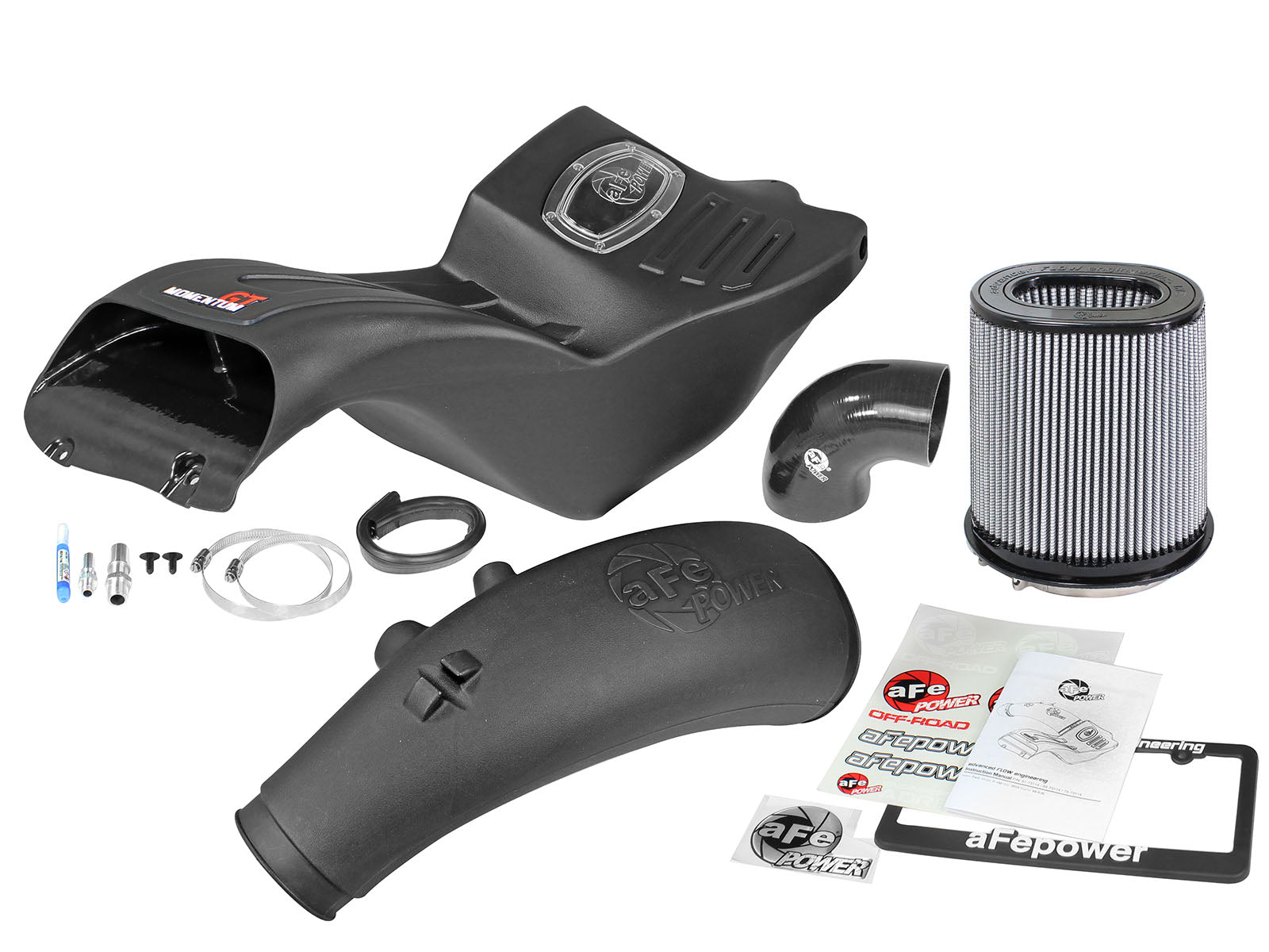 aFe Momentum GT Cold Air Intake System w/ Pro DRY S Filter | Ford F-150 V8 5.0L (15-17) (51-73114)