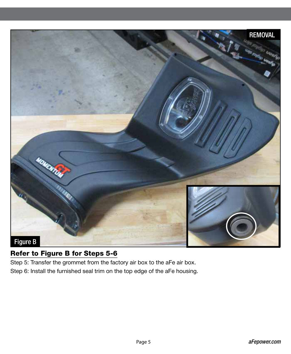 aFe Momentum GT Cold Air Intake System w/ Pro DRY S Filter | Ford F-150 V8 5.0L (15-17) (51-73114)