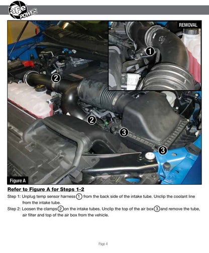 aFe Momentum XP Pro Dry S Intake | Ford F-150 15-20 Raptor V6 3.5L (51-73120-B)