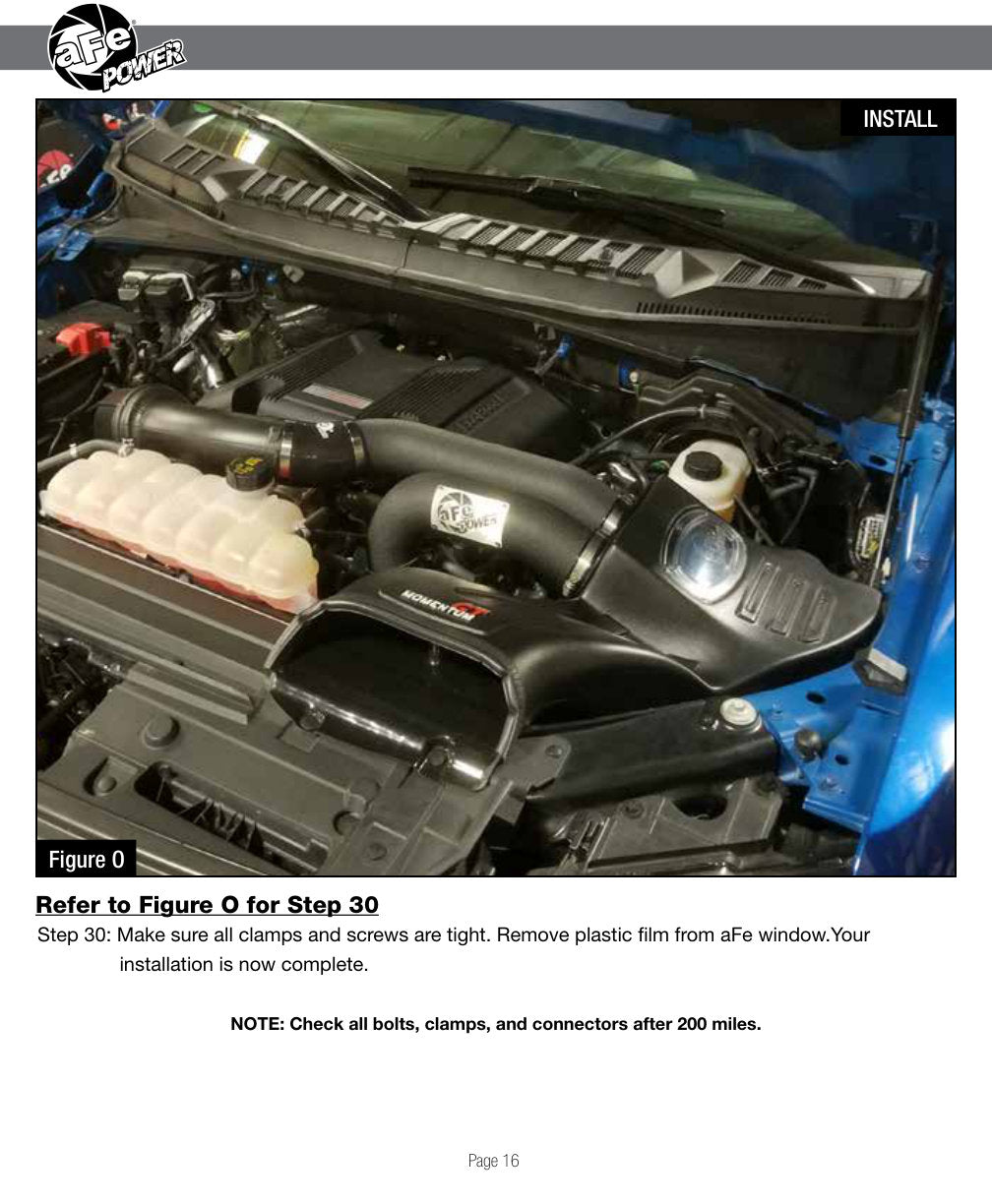 aFe Momentum XP Pro Dry S Intake | Ford F-150 15-20 Raptor V6 3.5L (51-73120-B)