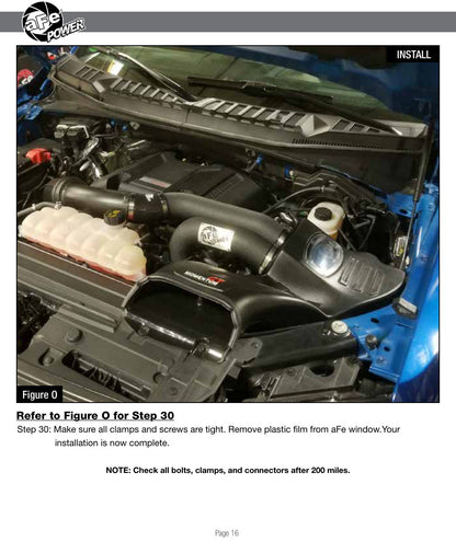 aFe Momentum XP Pro Dry S Intake | Ford F-150 15-20 Raptor V6 3.5L (51-73120-B)