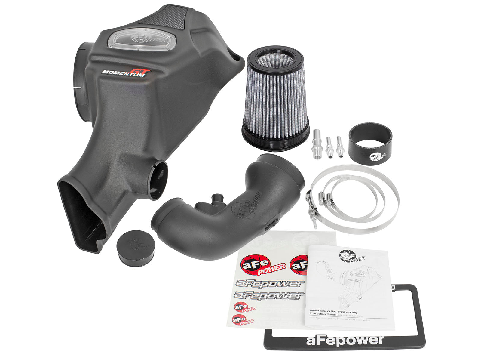 aFe Momentum GT Pro Dry S Intake System | Ford Mustang GT V8-5.0L 2015 (51-73203)