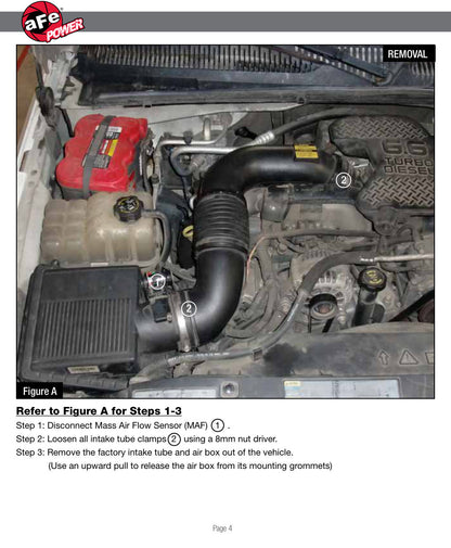 aFe Momentum HD Cold Air Intake | GM Diesel V8-6.6L LLY (04.5-05) (51-74002) (SPF74002-12K)