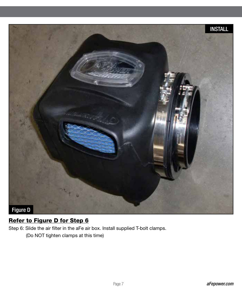 aFe Momentum HD Cold Air Intake | GM Diesel V8-6.6L LLY (04.5-05) (51-74002) (SPF74002-12K)