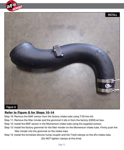 aFe Momentum HD Cold Air Intake | GM Diesel V8-6.6L LLY (04.5-05) (51-74002) (SPF74002-12K)