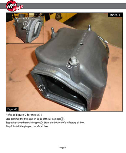 aFe Momentum HD Cold Air Intake | GM Diesel V8-6.6L LML (11-16) (51-74006-1) (SPF74006-1)