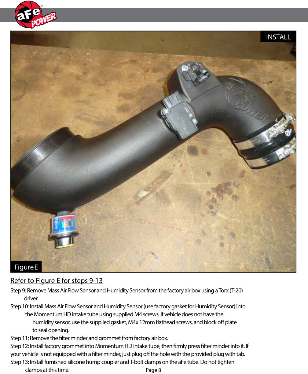 aFe Momentum HD Cold Air Intake | GM Diesel V8-6.6L LML (11-16) (51-74006-1) (SPF74006-1)
