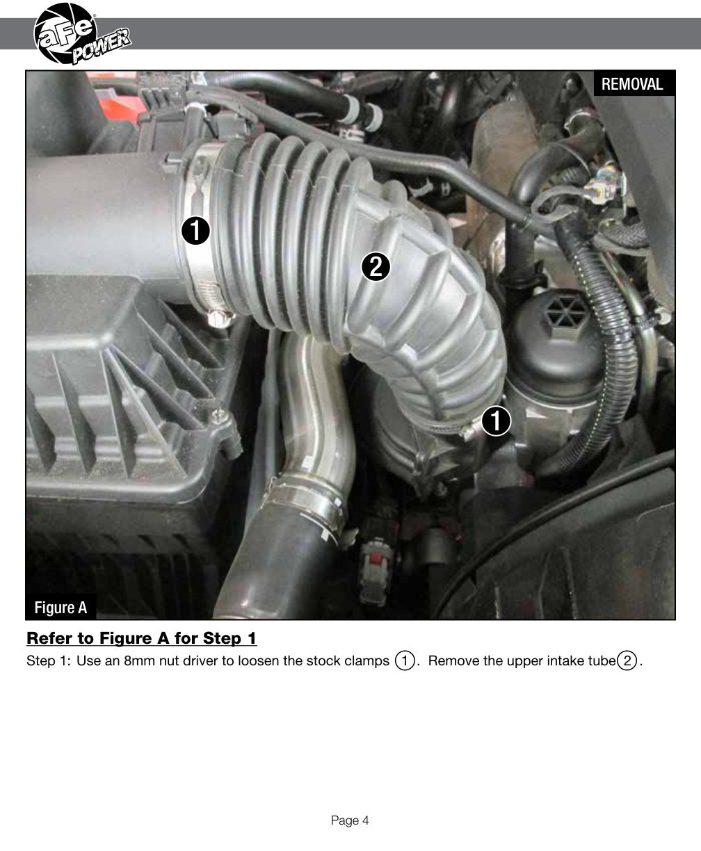 aFe Momentum GT D&S CAI | Colorado 2.8L L4 Duramax (16-21) (51-74007)