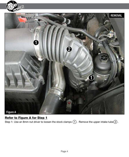 aFe Momentum GT D&S CAI | Colorado 2.8L L4 Duramax (16-21) (51-74007)