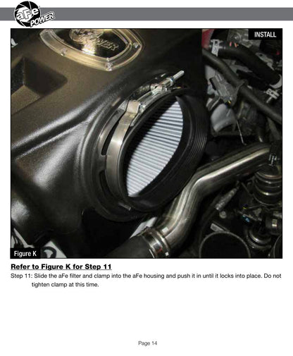 aFe Momentum GT D&S CAI | Colorado 2.8L L4 Duramax (16-21) (51-74007)