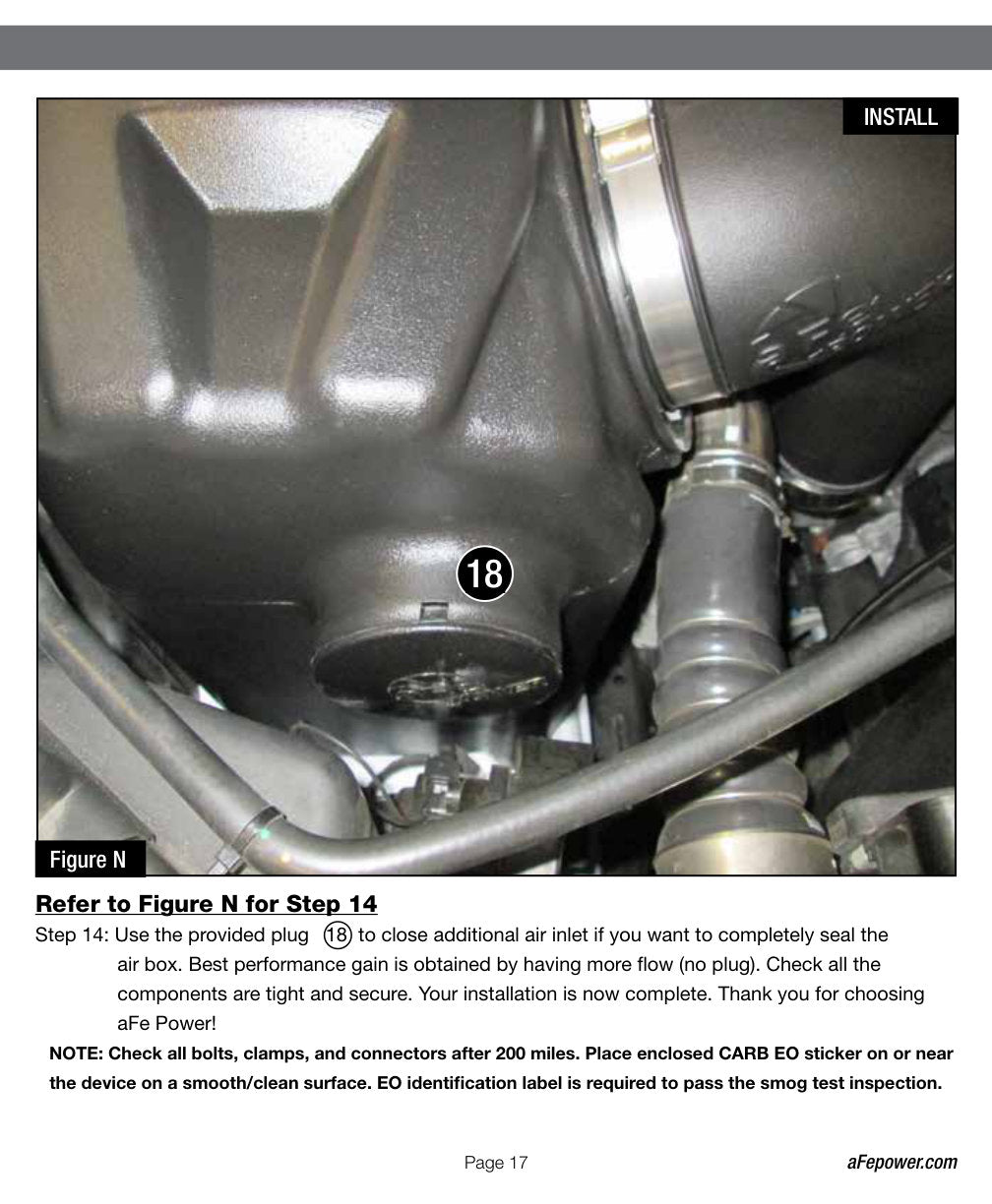 aFe Momentum GT D&S CAI | Colorado 2.8L L4 Duramax (16-21) (51-74007)