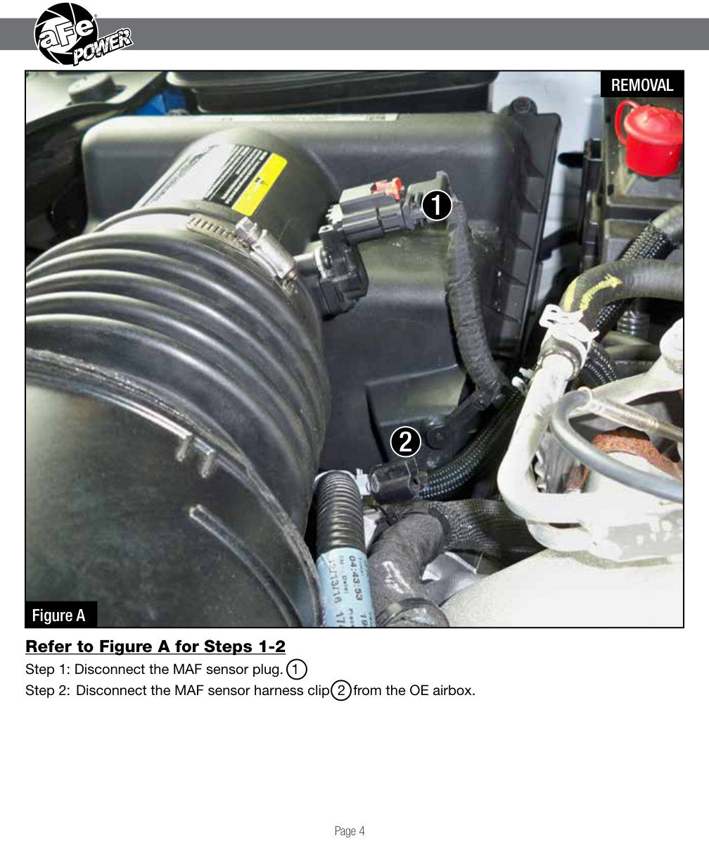 aFe Momentum HD Pro DRY S Cold Air Intake | GM Diesel Trucks V8-6.6L (17+) (51-74008)