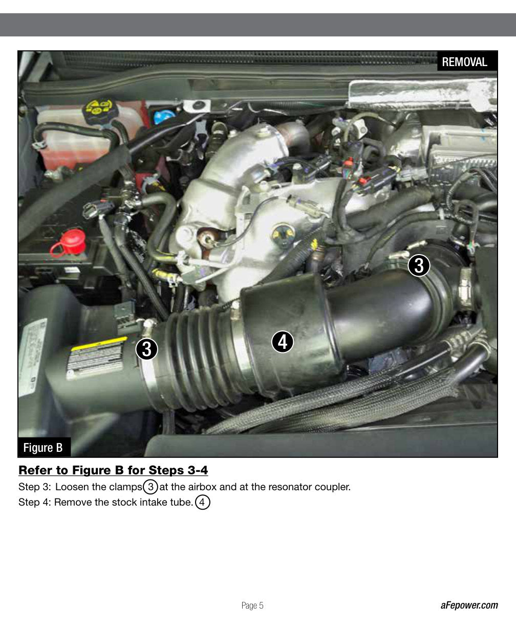 aFe Momentum HD Pro DRY S Cold Air Intake | GM Diesel Trucks V8-6.6L (17+) (51-74008)