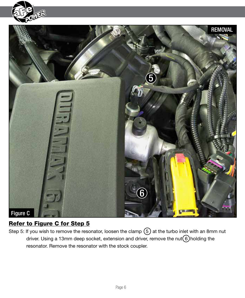 aFe Momentum HD Pro DRY S Cold Air Intake | GM Diesel Trucks V8-6.6L (17+) (51-74008)